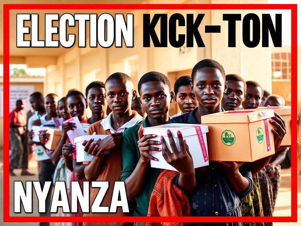 Regional Elections Kick-off — Nyanza poster